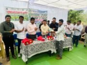 एच.डी.पी.एस.पद्धति से कपास की खेती के संबंध में पांढुर्णा जिले के ग्राम मर्राम में हुआ कार्यक्रम का आयोजन