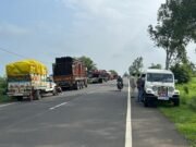 परिवहन जांच दल ने 10 वाहनों से लिया 64440 रूपये का जुर्माना