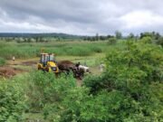 अवैध उत्खनन करते 01जेसीबी व 01 ट्रेक्टर ट्रॉली जप्त