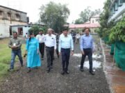 कलेक्टर ने किया उत्कृष्ट विद्यालय छिंदवाड़ा का औचक निरीक्षण