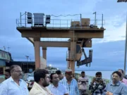 माचागोरा डेम का अचानक निरीक्षण में पहुँचे सांसद बंटी विवेक साहू