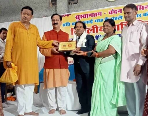 ओमप्रकाश “नयन” को मिला विश्व साहित्य सम्मान…