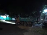 रेत का अवैध उत्खनन पाये जाने पर 02 वाहन जप्त