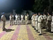 एक रात्रि में 116 वारंटियो को पुलिस ने किया गिरफ्तार