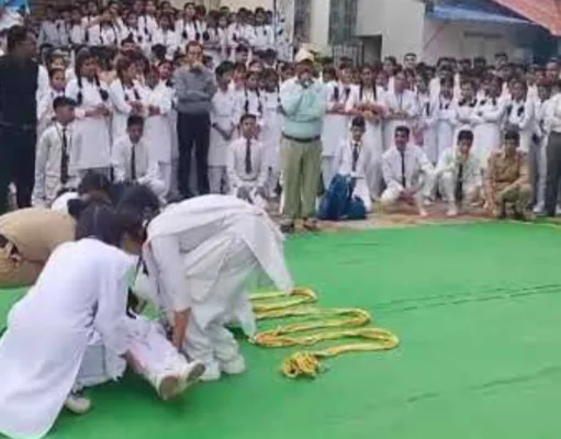 छिंदवाड़ा उत्कृष्ट विद्यालय में आपदा प्रबंधन एवम स्कूल सेफ्टी पर हुई कार्यशाला