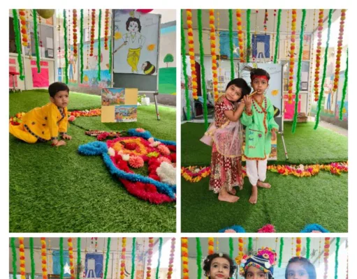 स्वच्छता, सेवा एवं पूजन के साथ मनाई गई श्री कृष्ण जन्माष्टमी