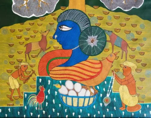 गोंड चित्रकला को मिला जीआई टैग….