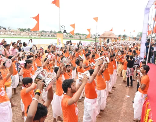 अवंतिकानाथ भगवान महाकाल की नगरी उज्जैन में डमरू नाद का विश्व रिकार्ड