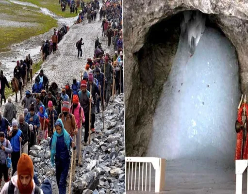 52दिन में रिकॉर्ड 5.12 लाख तीर्थयात्रियों ने किए बाबाअमरनाथ के दर्शन