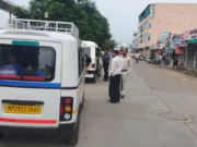 परिवहन जांच दल ने बिना बीमा, फिटनेस व परमिट के 03 वाहन जप्त