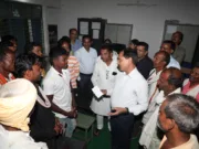 कलेक्टर ने किया औचक निरीक्षण …