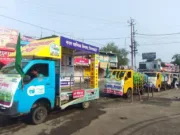 “नगर गौरव दिवस: फ़्लैग मार्चऔर फ्री वॉल पेंटिंग प्रतियोगिता हुईआयोजित