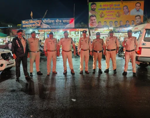 बाजार चौक में जुआ खेलते 07 युवक गिरफ्तार