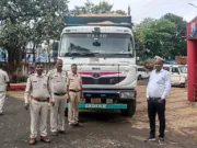 रेत का अवैध परिवहन करते हुए डंफर जप्त…