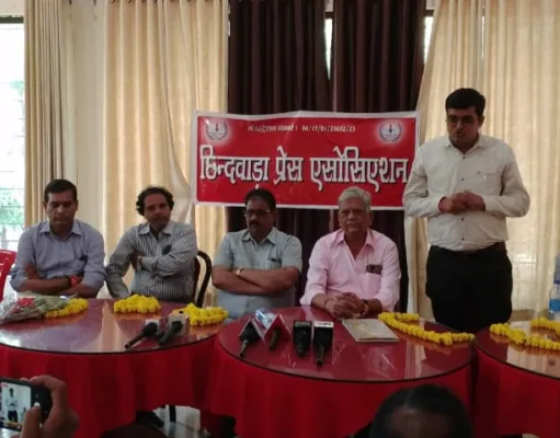 छिंदवाड़ा प्रेस एसोसिएशन के चुनाव हुए संपन्न