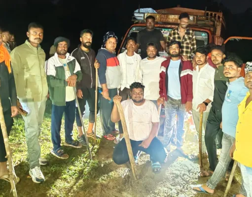 बजरंग दल और पुलिस ने 40 नग गौवंश गौ तस्करों से कराए मुक्त