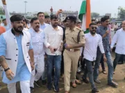 कानून सत्याग्रह तिरंगा यात्रा को पुलिस ने भोपाल जाने से रोका