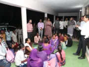 दूरस्थ ग्राम चिलक पहुंचे कलेक्टर,चौपाल लगाकर ग्रामीणों से किया संवाद