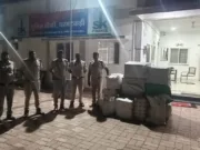 14 कार्टून/बोरियों में भरा अवैध फटाखा जप्त