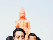 संकट मोचन हनुमान जी के चरणों में कमलनाथ ने सपरिवार टेका माथा