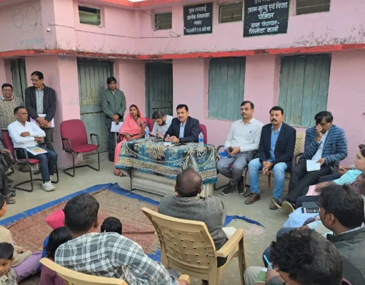 Chhindwara कलेक्टर ने लगाई जनजातीय ग्राम मोया और सिलौटा कला में चौपाल…