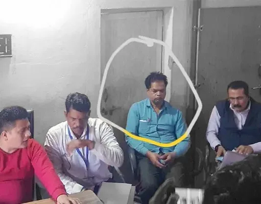 रावनवाड़ा पंचायत सचिव को 12,500 रुपए की रिश्वत लेते लोकायुक्त ने रंगे हाथ पकड़ा