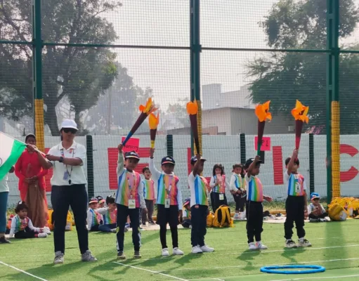फर्स्टक्राई इंटेलीटोट्स प्री स्कूल में हुआ वार्षिक खेल महोत्सव का आयोजन