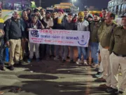 अमरवाड़ा:सड़क सुरक्षा अभियान में आमजन को किया जा रहा जागरूक