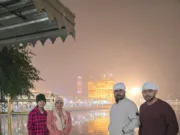 सांसद ने परिवार सहित स्वर्ण मंदिर में माथा टेका,दी नव वर्ष की शुभकामनाएं