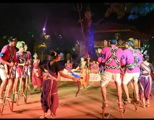 अंतरराष्ट्रीय मंच बेंगलुरु में गैड़ी नृत्य की प्रस्तुति देंगे जय मानस इकलहरा के लोकनृत्य दल कलाकार