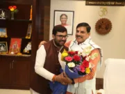 मुख्यमंत्री डॉ.मोहन यादव से मिले सांसद बंटी विवेक साहू ..