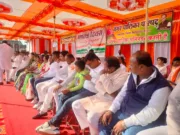 श्रीमती इंदिरा गांधी स्टेडियम मैं संपन्न हुआ मुख्य गणतंत्र दिवस समारोह