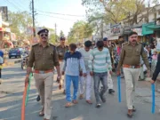 शहर में अशांति फैलाने वालों पर कोतवाली पुलिस की सख्त कार्रवाई