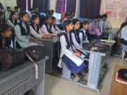 अमरवाड़ा मे छात्र /छात्रों को साइबर क्राइम के प्रति किया गया जागरूक