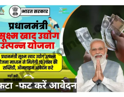 प्रधानमंत्री सूक्ष्म खाद्य उद्योग उन्नयन योजना आवेदन 31 मार्च तक