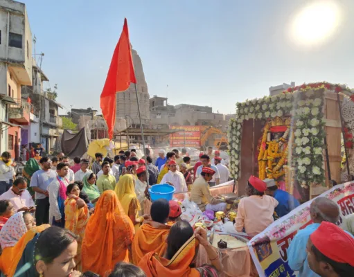 चैत्र नवरात्रि में श्री माता महाकाली मंदिर नवनिर्माण , मूर्ति प्राण प्रतिष्ठा महोत्सव की तैयारी आरंभ….