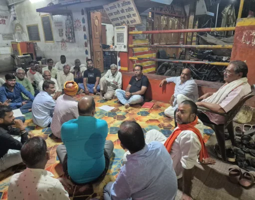 श्री पंचमुखी हनुमान मंदिर उत्थान सेवा समिति की कार्यकारिणी गठित