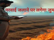 खेतों में फसल अवशेष जलाना प्रतिबंधित, नियम तोड़ने पर लगेगा 15000 तक जुर्माना…