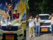 Chhindwara ब्रिज के नीचे खतरनाक स्टंट करने वाले तीन युवक गिरफ्तार, ₹5000 जुर्माना…