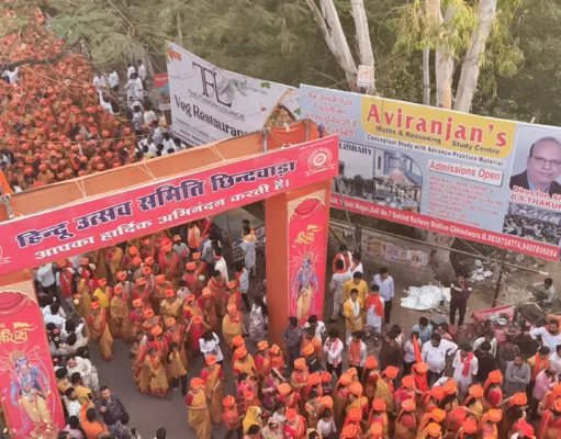 छिंदवाड़ा में रामनवमी पर निकली ऐतिहासिक शोभायात्रा,हजारों श्रद्धालुओं की मौजूदगी में हिंदू संगठनों और राजनीतिक दलों की एकजुटता…