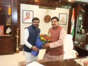 सांसद बंटी विवेक साहू ने मुख्यमंत्री और जल संसाधन मंत्री से किसानों एवं डूब प्रभावित गांवों के लिए मांगा स्पेशल पैकेज