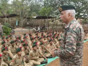 ब्रिगेडियर अनूप बरबरे ने दी सैन्य करियर की जानकारी