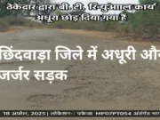 छिंदवाड़ा: सात सड़कों के निर्माण-संधारण कार्य में ठेकेदार और अफसरों की मिलीभगत से भ्रष्टाचार, ग्रामीण परेशान