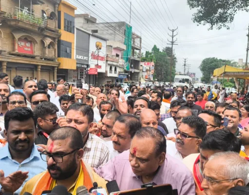 सांसद बंटी विवेक साहू निकले छिन्दवाड़ा से खंडवा तक 375 किमी की पदयात्रा पर