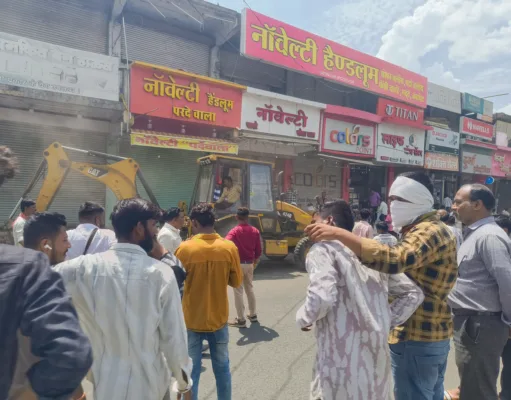 छिंदवाड़ा में अतिक्रमण हटाने की बड़ी कार्रवाई: प्रशासन ने कोतवाली क्षेत्र से शुरू किया अभियान