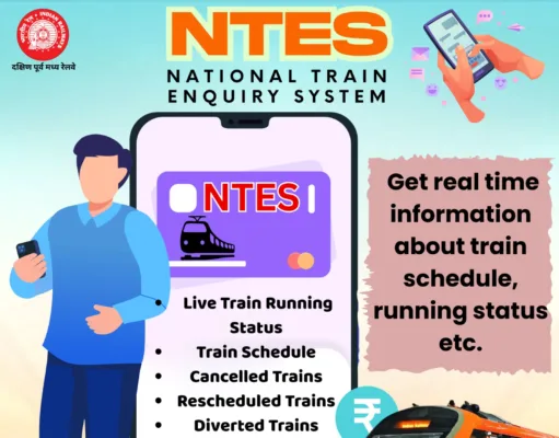 यात्रा से पूर्व ट्रेनों की वास्तविक स्थिति जानने के लिए ‘एनटीईएस’ –NTES का करें उपयोग