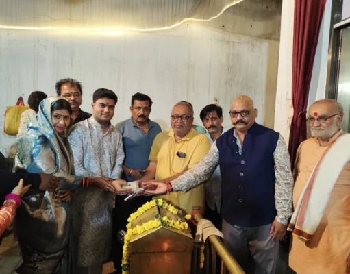श्री बड़ी माता मंदिर नवनिर्माण हेतु सोनी कंप्यूटर परिवार का प्रेरणास्पद सहयोग