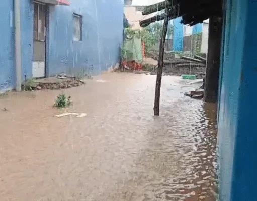 हर्रई के वार्ड क्रमांक 13 में जलभराव से जनजीवन अस्त-व्यस्त, नगर परिषद नहीं ले रही सुध