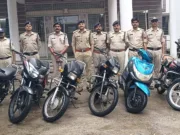 छिंदवाड़ा : मोटरसाइकिल चोरी गिरोह का भंडाफोड़, 5 बाइक और 1 स्कूटी बरामद