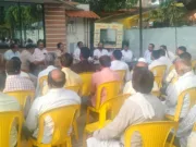 अमरवाड़ा: थाना परिसर में संपन्न हुई शांति समिति की बैठक